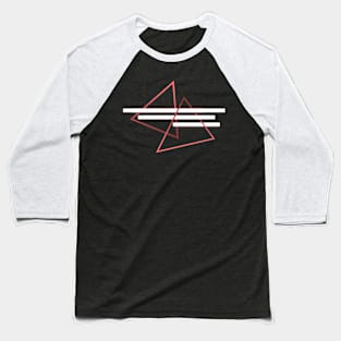 Geometric Scandinavian lover triangles Baseball T-Shirt
